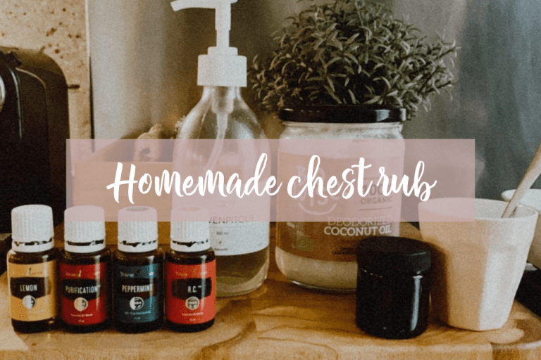 homemade chest rub