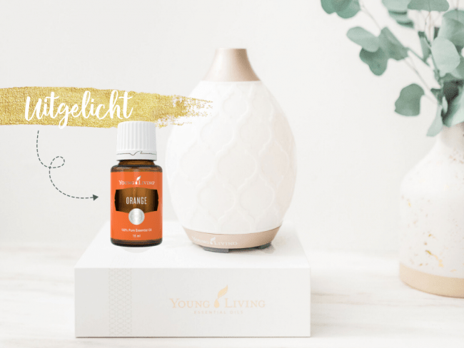 Uitgelichte olie, Orange, krachtige anti oxidant, opwekkende en verfrissende olie