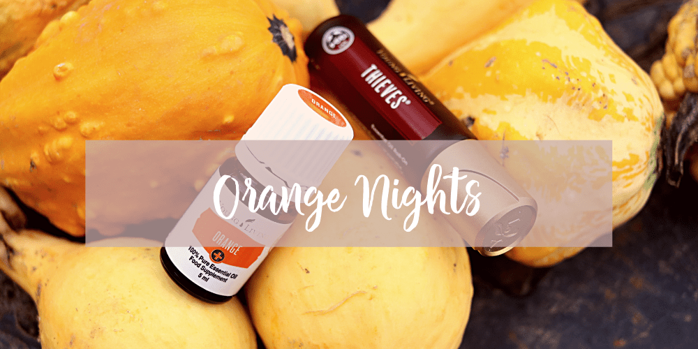 Recept met essentiële oliën Orange Nights Blooming Blends