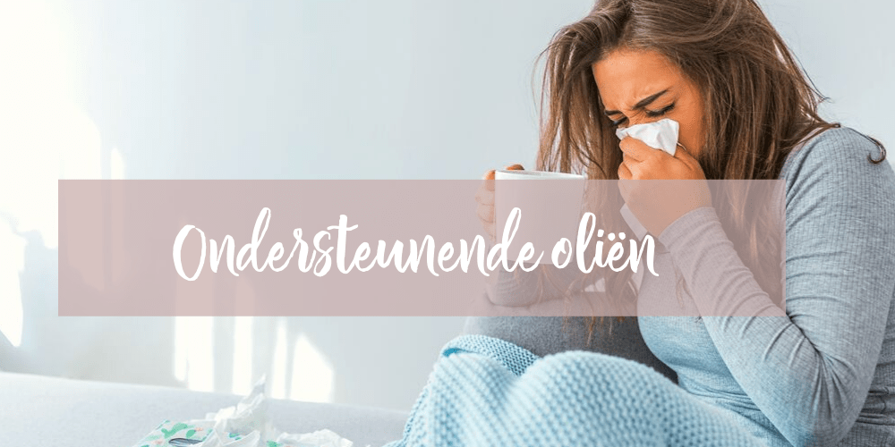 pijnlijke oren, gevoelige keel, verstopte luchtwegen, ondersteunende olie, bloemig blends