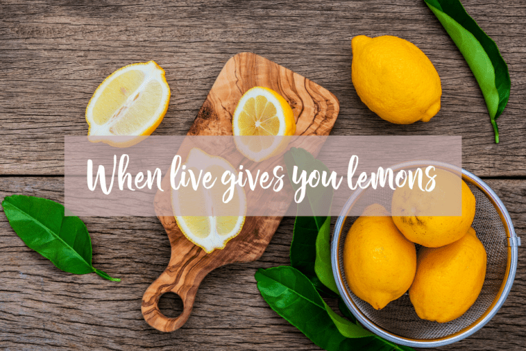 recepten met Lemon, Young Living, Blooming Blends