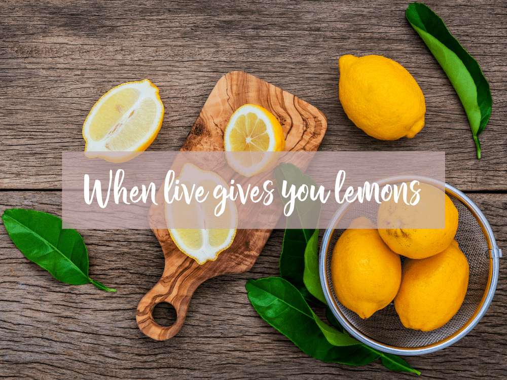 recepten met Lemon, Young Living, Blooming Blends