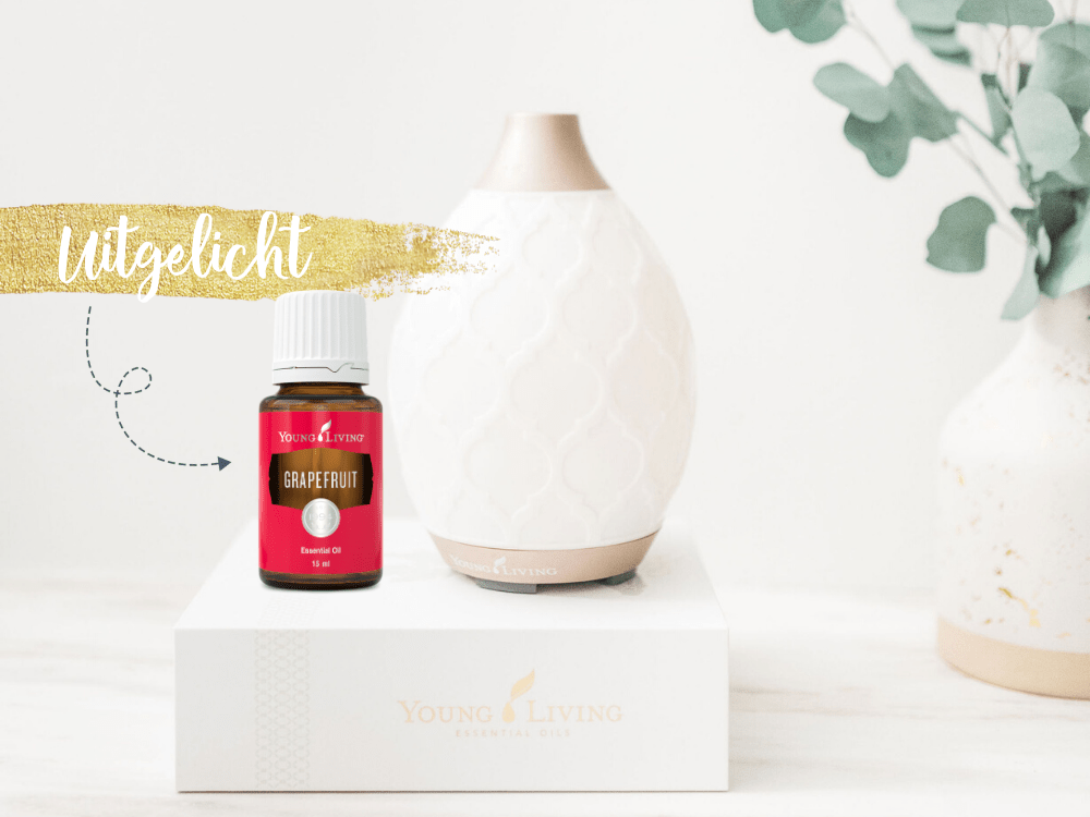 essentiële olie uitgelicht, Grapefruit, Young Living, detox, afvaltrio, blooming blends