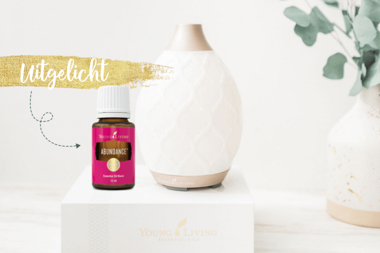 Abundance, overvloed, wet van aantrekkingskracht, essentiële olie uitgelicht, young living, blooming blends