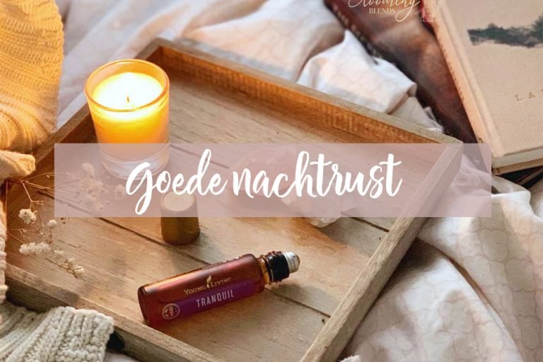 goede nachtrust essentiele olien