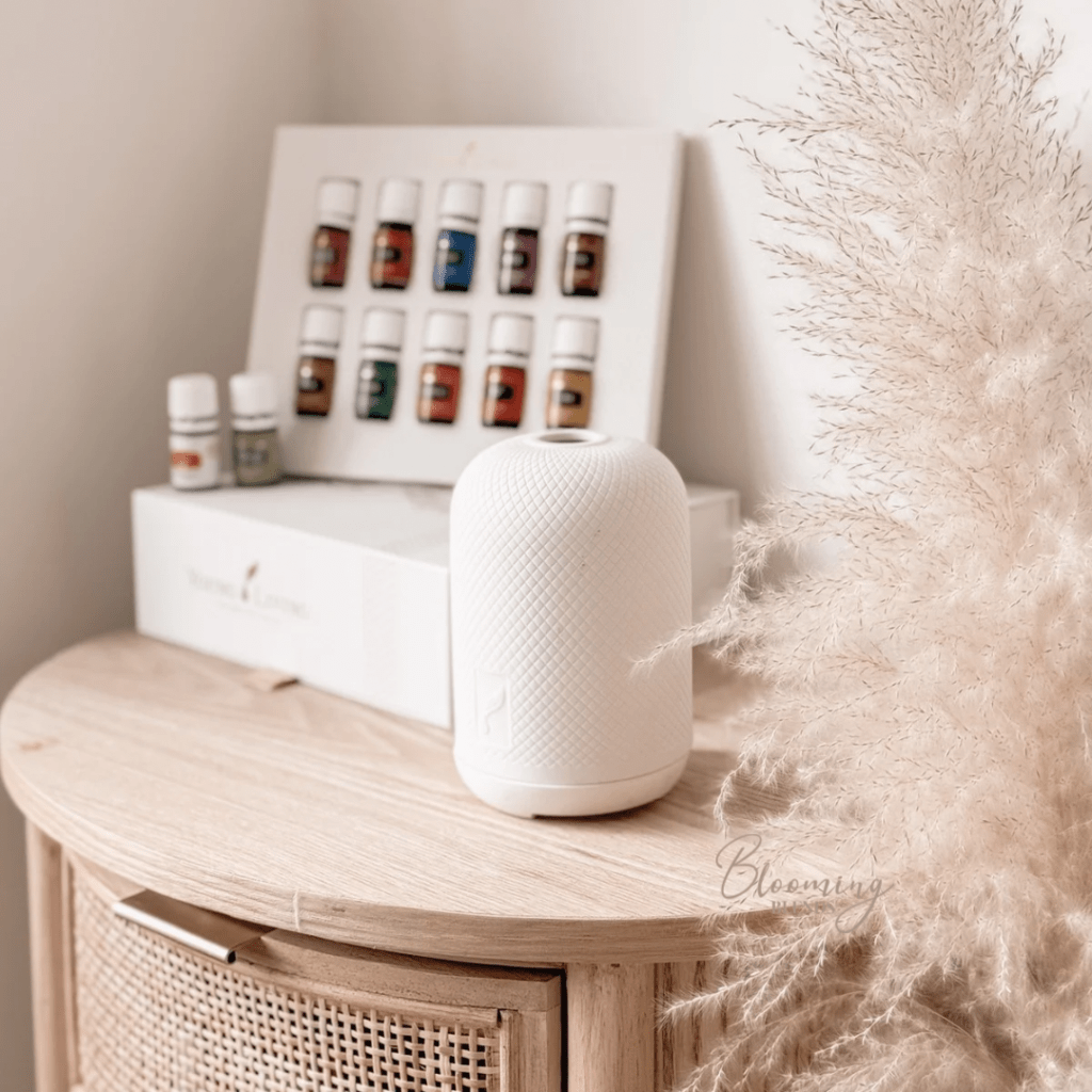 Omaliving Diffusers Premium Young Living-starterkit met Dewdrop - Blooming Blends