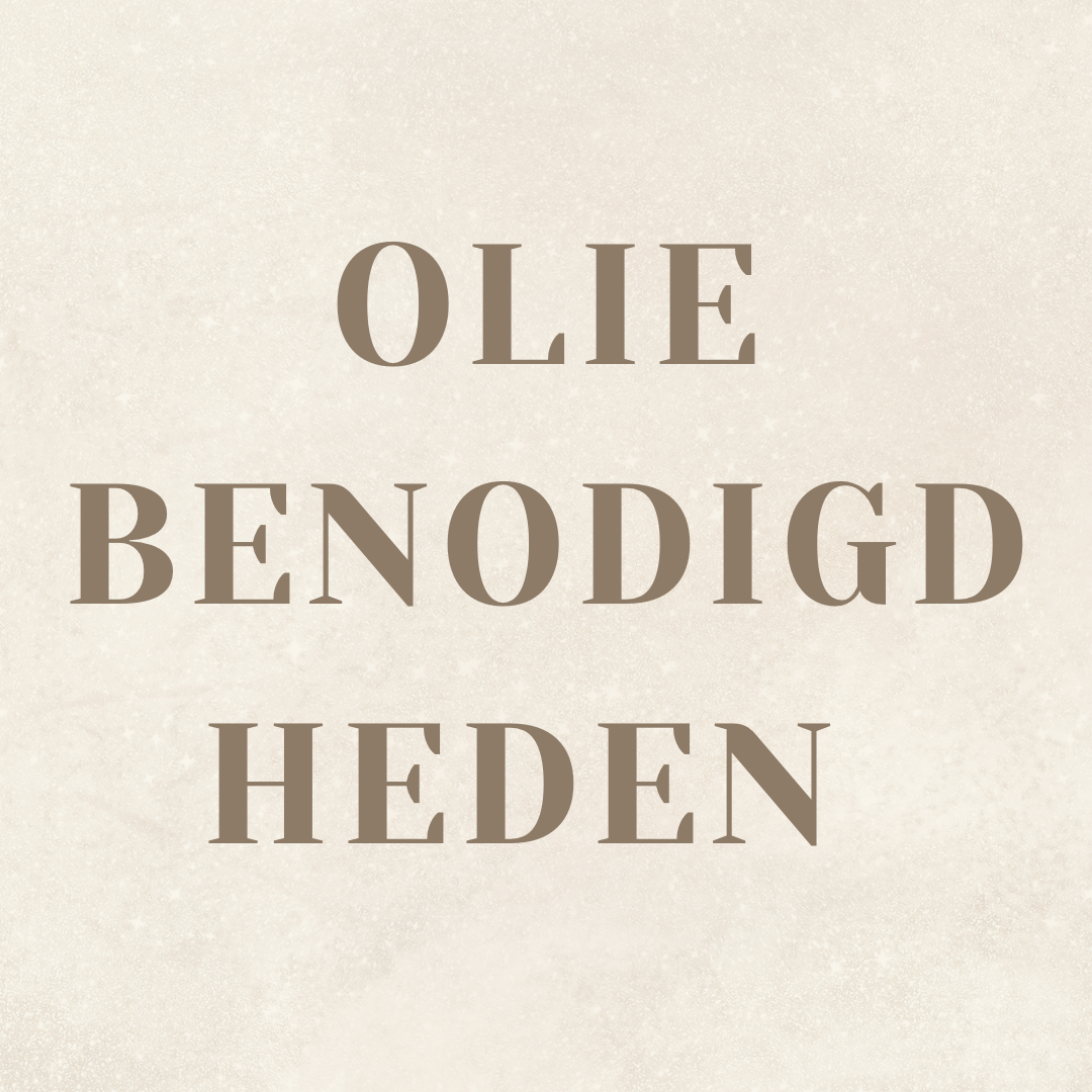 Olie benodigdheden